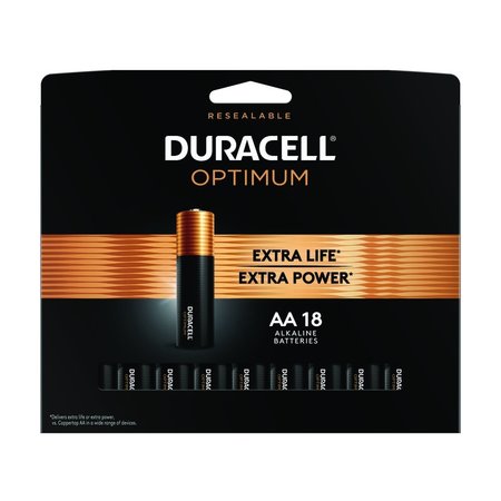 DURACELL Battery Alkaline Aa 18Pk 037445
